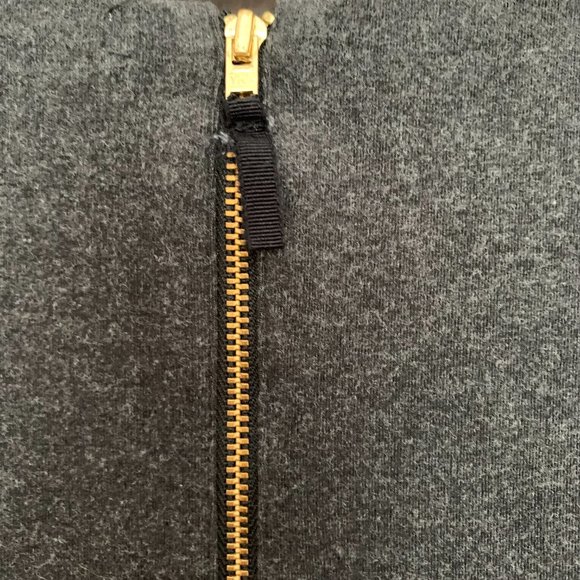 Crewcuts Grey T-Shirt Fit-n-Flare Dress with Jewels | 8 - Picture 4 of 6